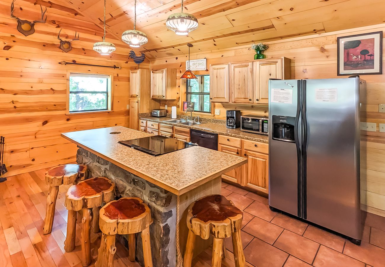 House in Mountain View - Blanchard Cabin in the Woods - fiber internet