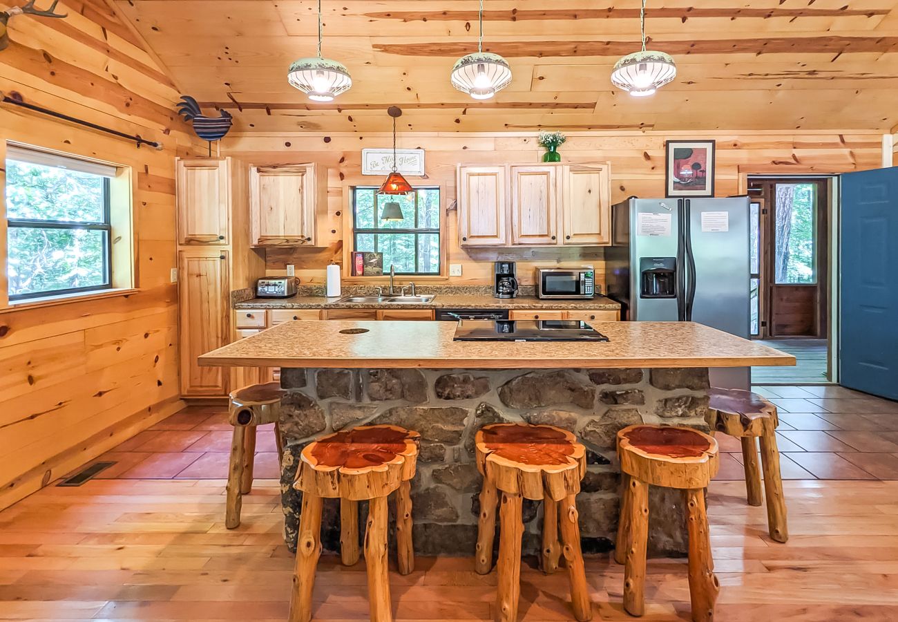 House in Mountain View - Blanchard Cabin in the Woods - fiber internet