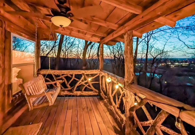 Cabin in Mountain View - Treehouse Thyme - total privacy in woods