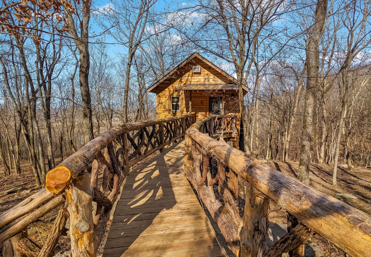 Cabin in Mountain View - Treehouse Thyme - total privacy in woods