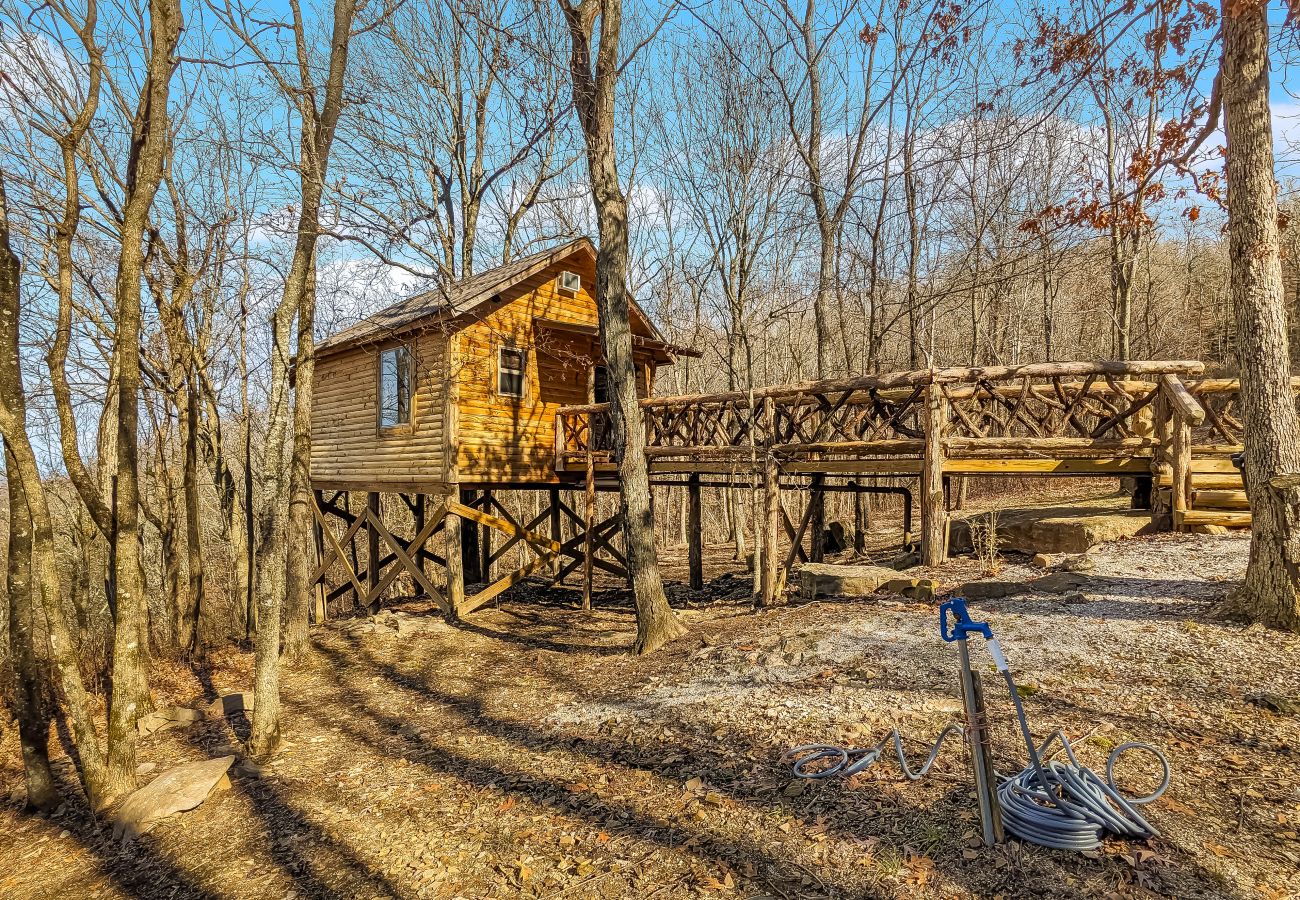 Cabin in Mountain View - Treehouse Thyme - total privacy in woods