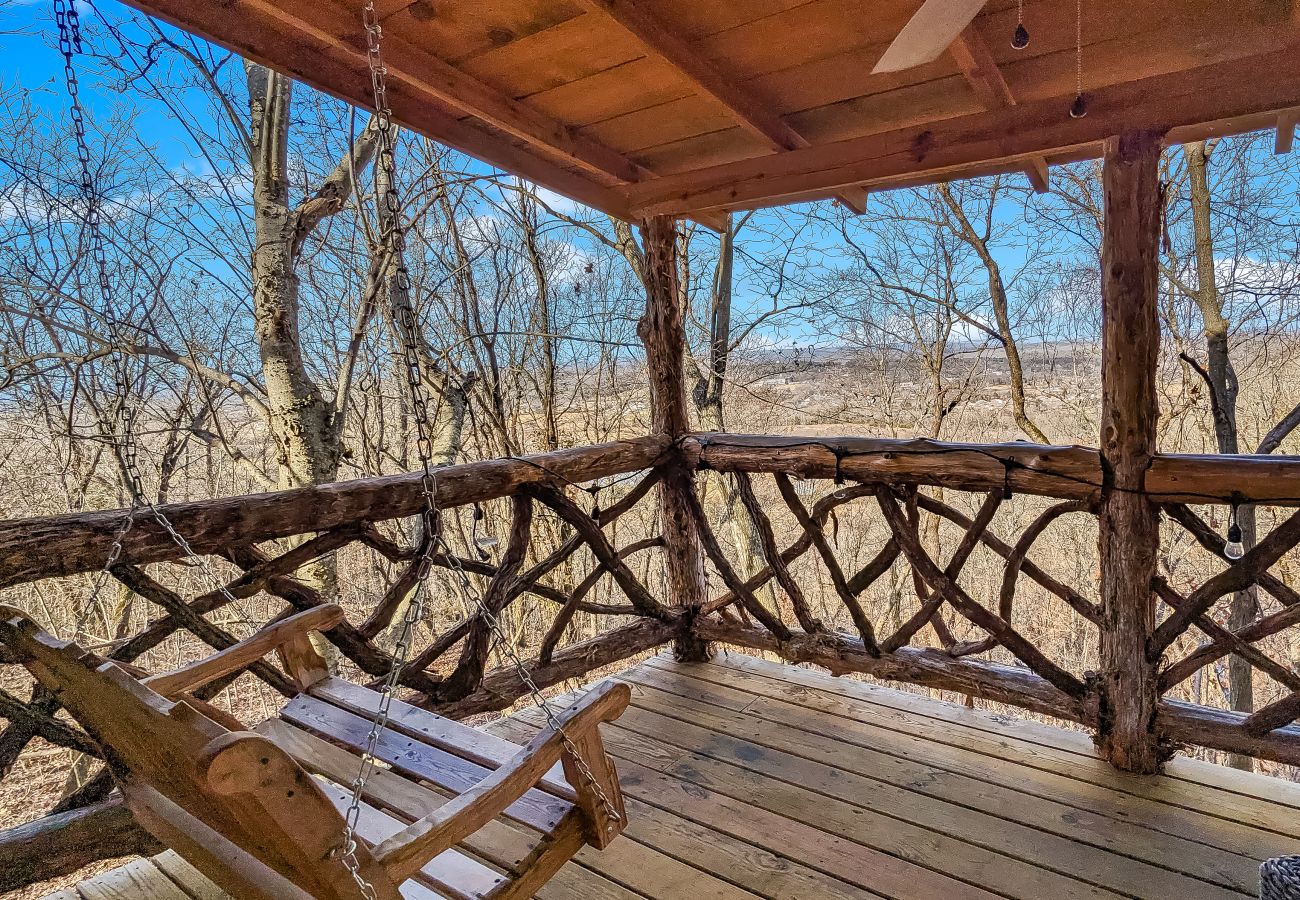 Cabin in Mountain View - Treehouse Thyme - total privacy in woods